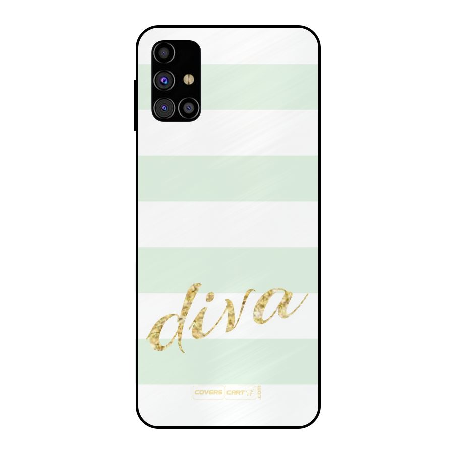 Diva Metal Back Case for Galaxy M31s
