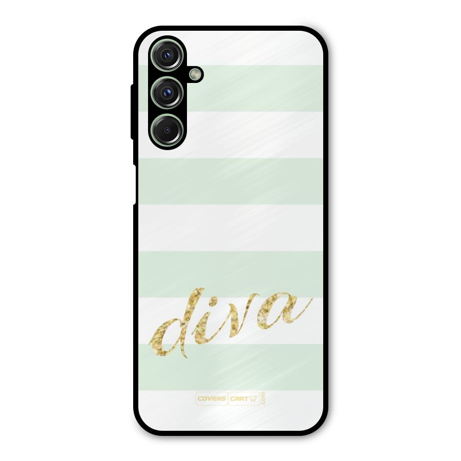 Diva Metal Back Case for Galaxy M34