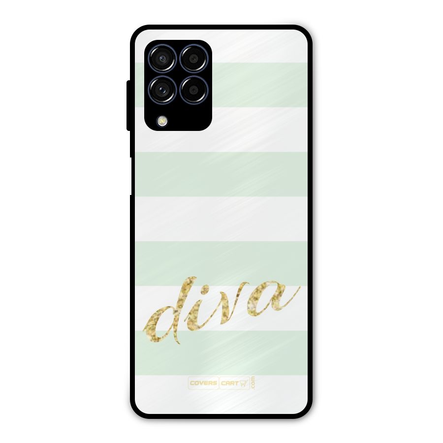 Diva Metal Back Case for Galaxy M53 5G