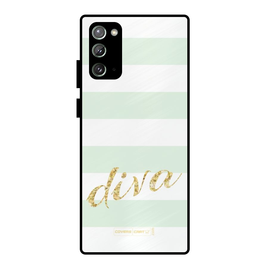 Diva Metal Back Case for Galaxy Note 20