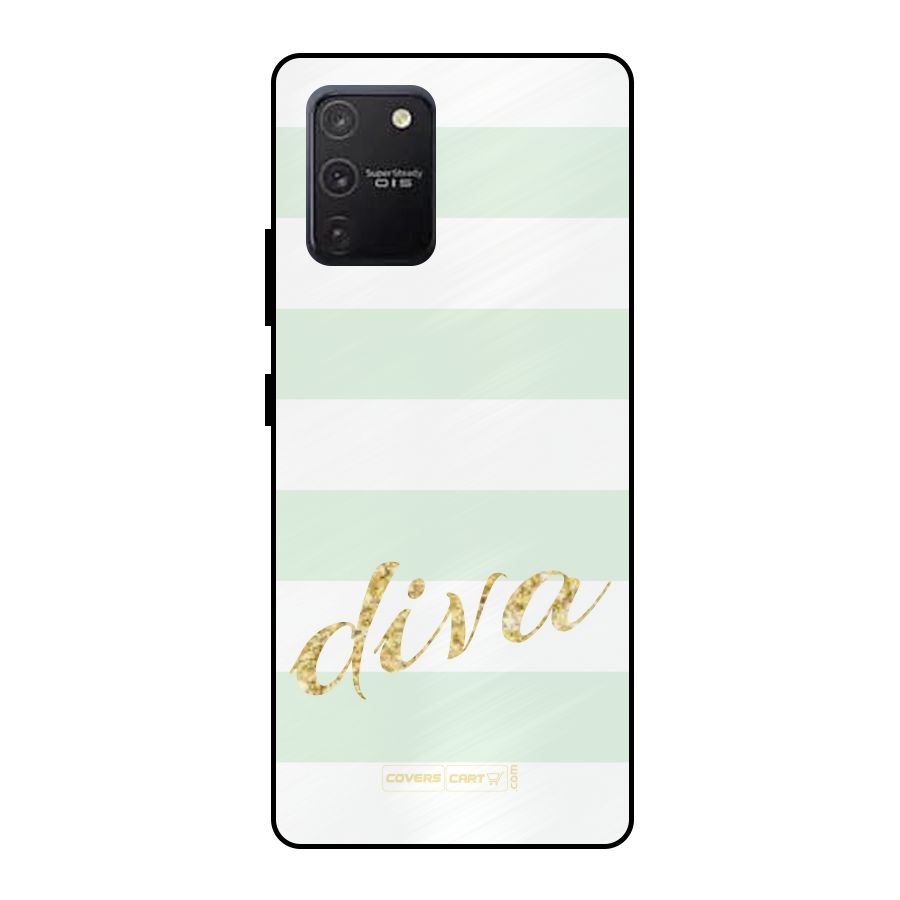 Diva Metal Back Case for Galaxy S10 Lite
