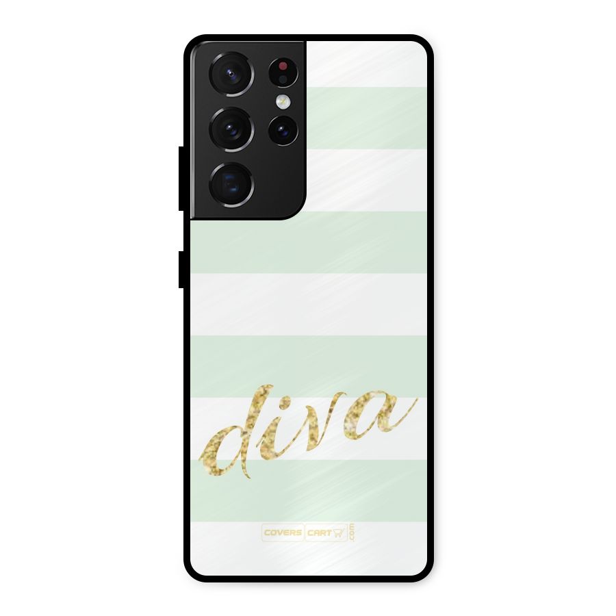 Diva Metal Back Case for Galaxy S21 Ultra 5G