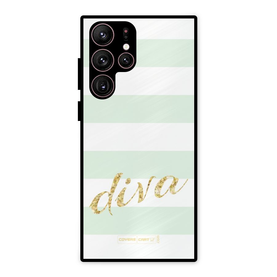 Diva Metal Back Case for Galaxy S22 Ultra 5G