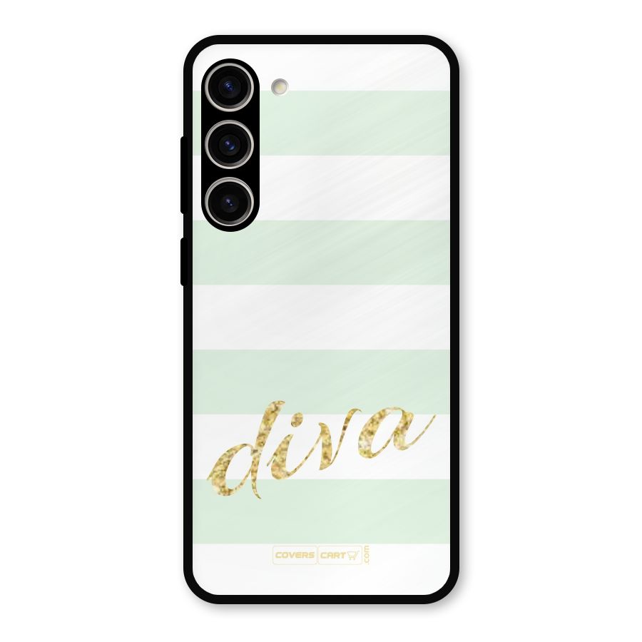 Diva Metal Back Case for Galaxy S23 Plus
