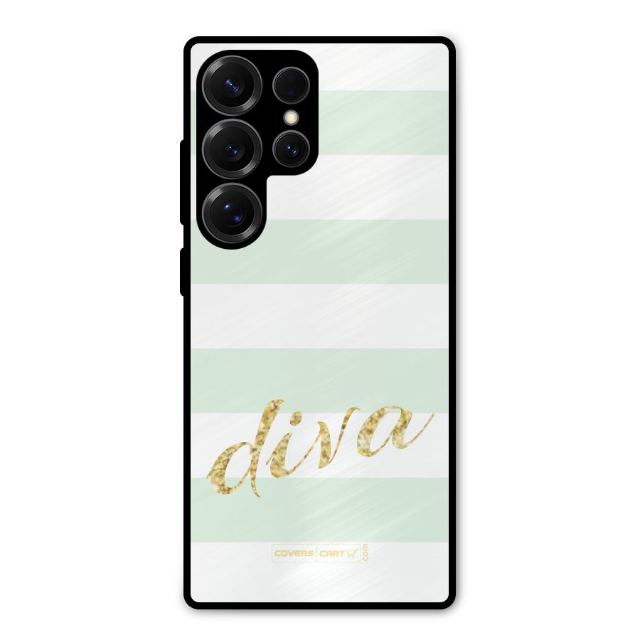 Diva Metal Back Case for Galaxy S25 Ultra