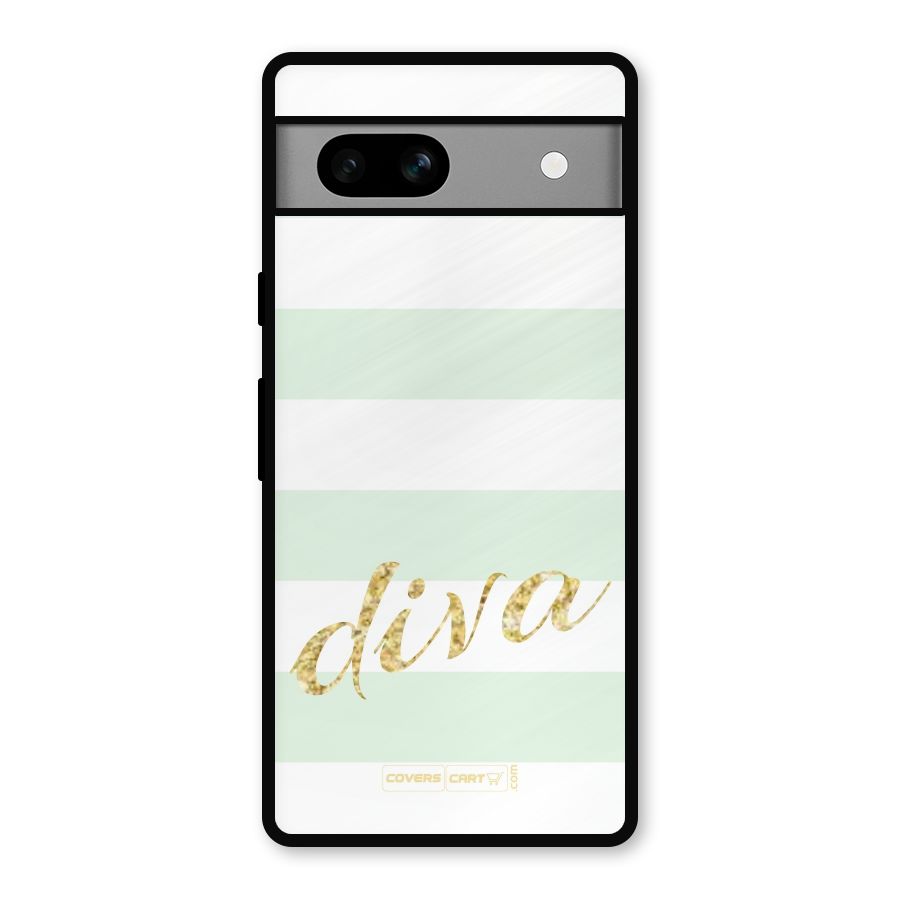 Diva Metal Back Case for Google Pixel 7a