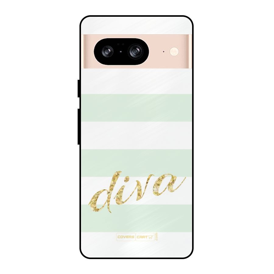 Diva Metal Back Case for Google Pixel 8