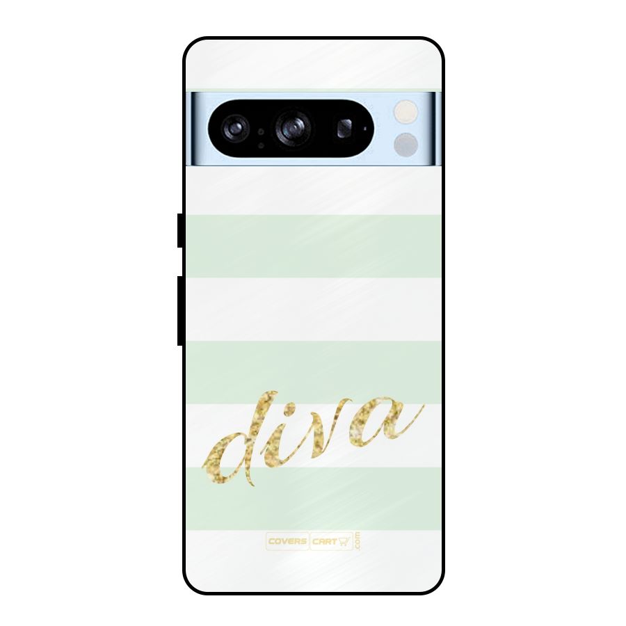 Diva Metal Back Case for Google Pixel 8 Pro