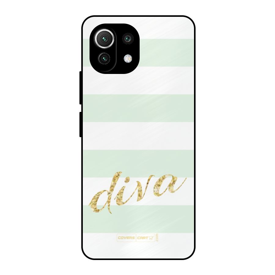 Diva Metal Back Case for Mi 11 Lite NE 5G