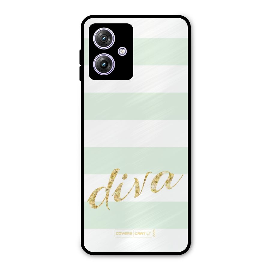 Diva Metal Back Case for Moto G64
