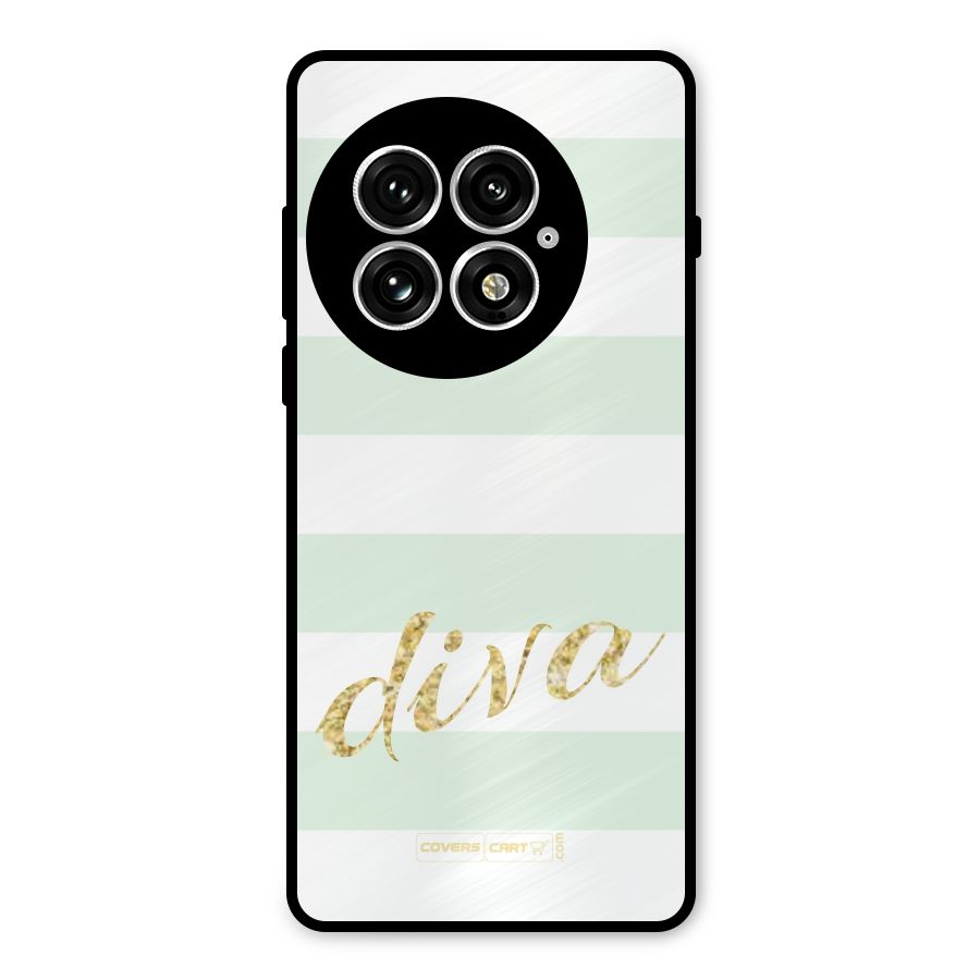 Diva Metal Back Case for OnePlus 13