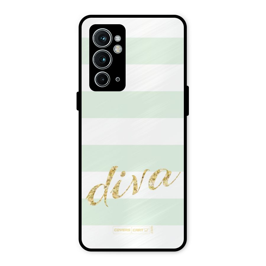Diva Metal Back Case for OnePlus 9RT 5G