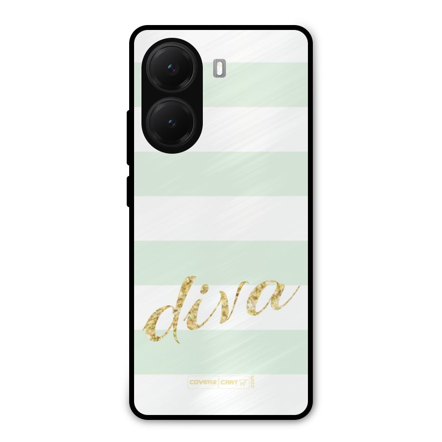 Diva Metal Back Case for Poco X7 Pro