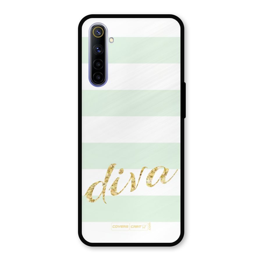 Diva Metal Back Case for Realme 6i