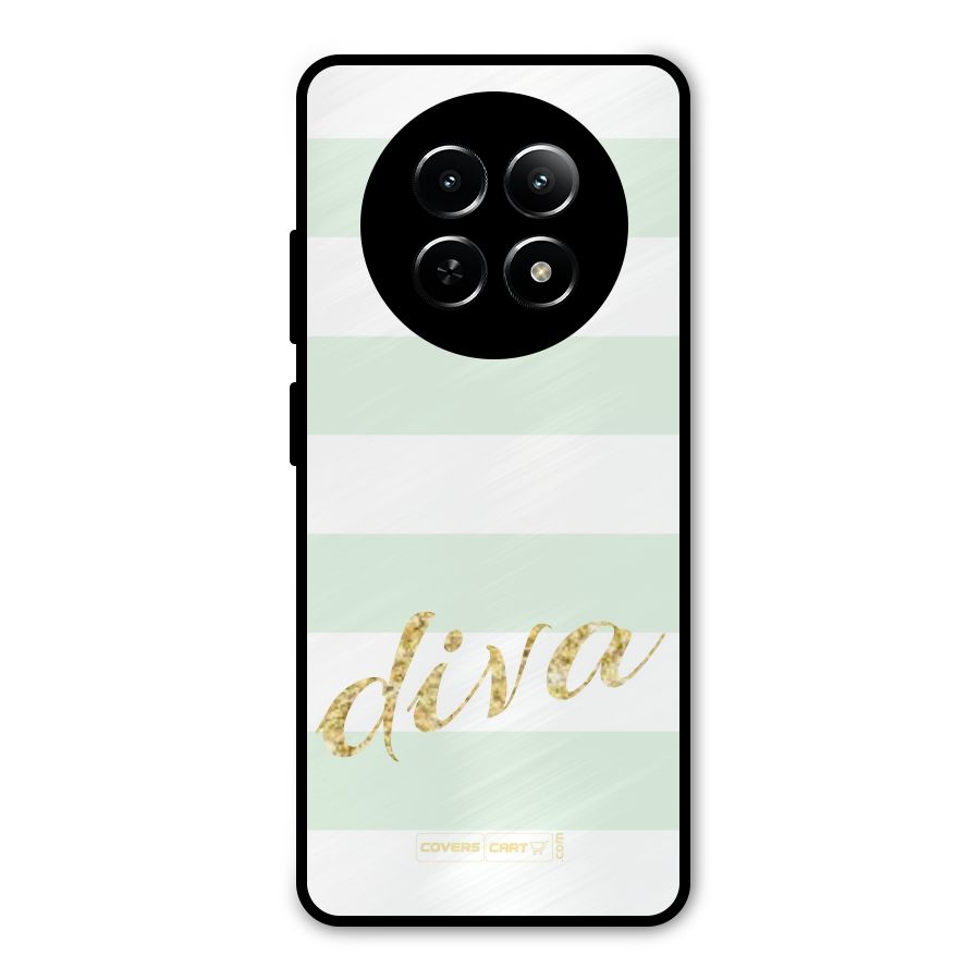 Diva Metal Back Case for Realme Narzo N65