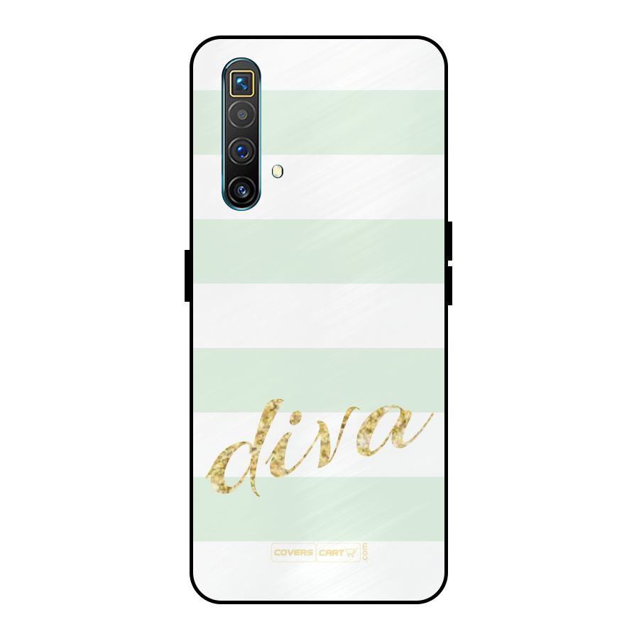Diva Metal Back Case for Realme X3