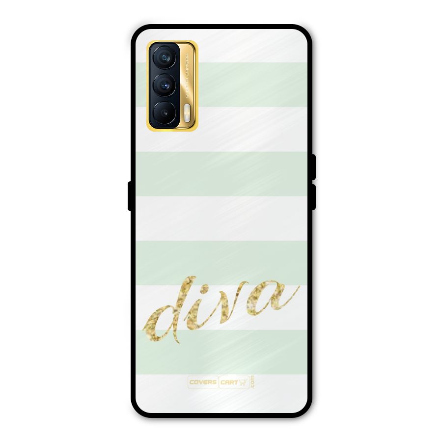 Diva Metal Back Case for Realme X7
