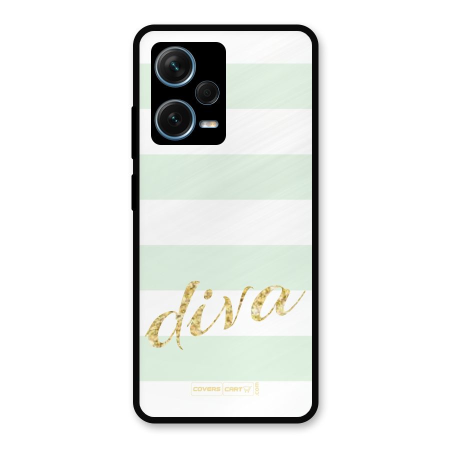 Diva Metal Back Case for Redmi Note 12 Pro Plus 5G