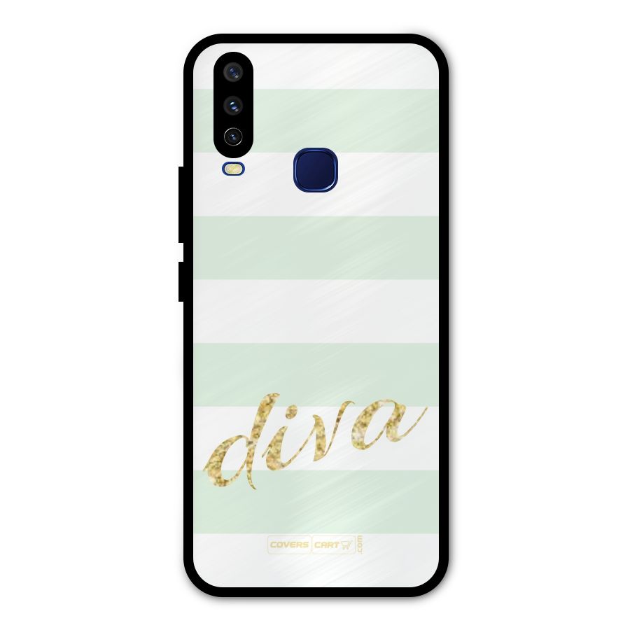 Diva Metal Back Case for Vivo V17