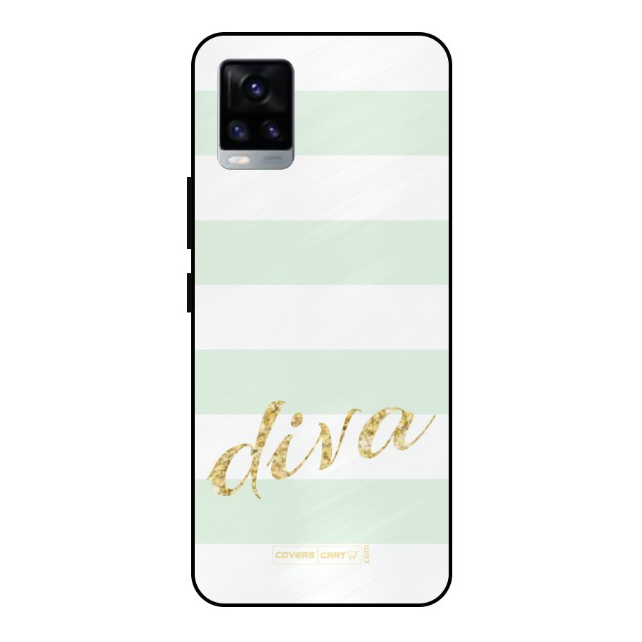 Diva Metal Back Case for Vivo V20 2021