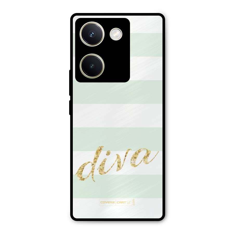 Diva Metal Back Case for Vivo Y200 Pro