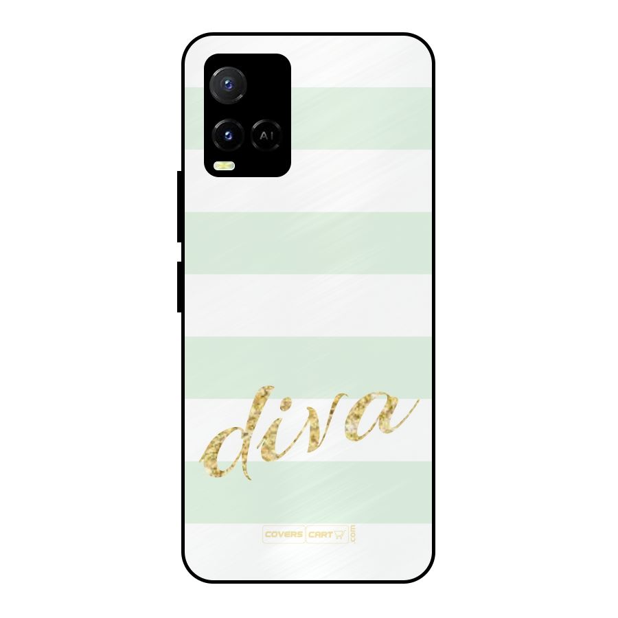 Diva Metal Back Case for Vivo Y21