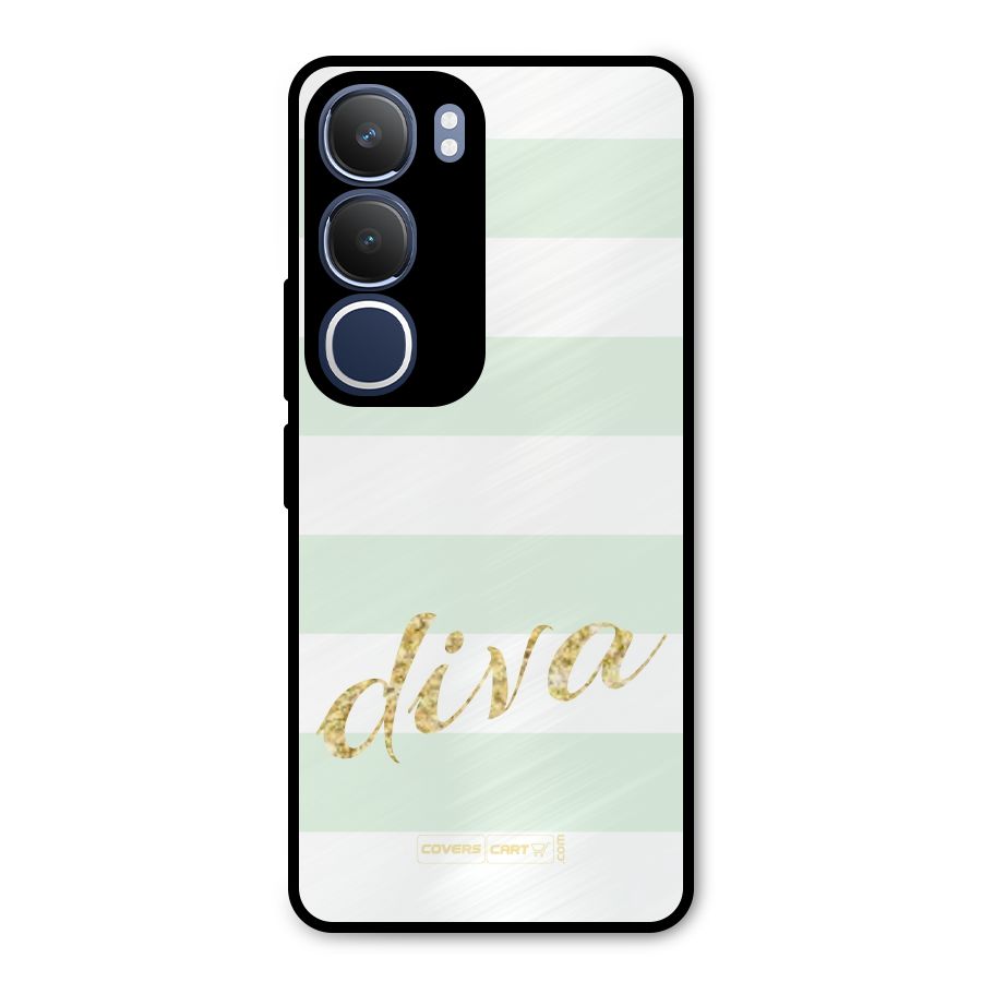 Diva Metal Back Case for Vivo Y29