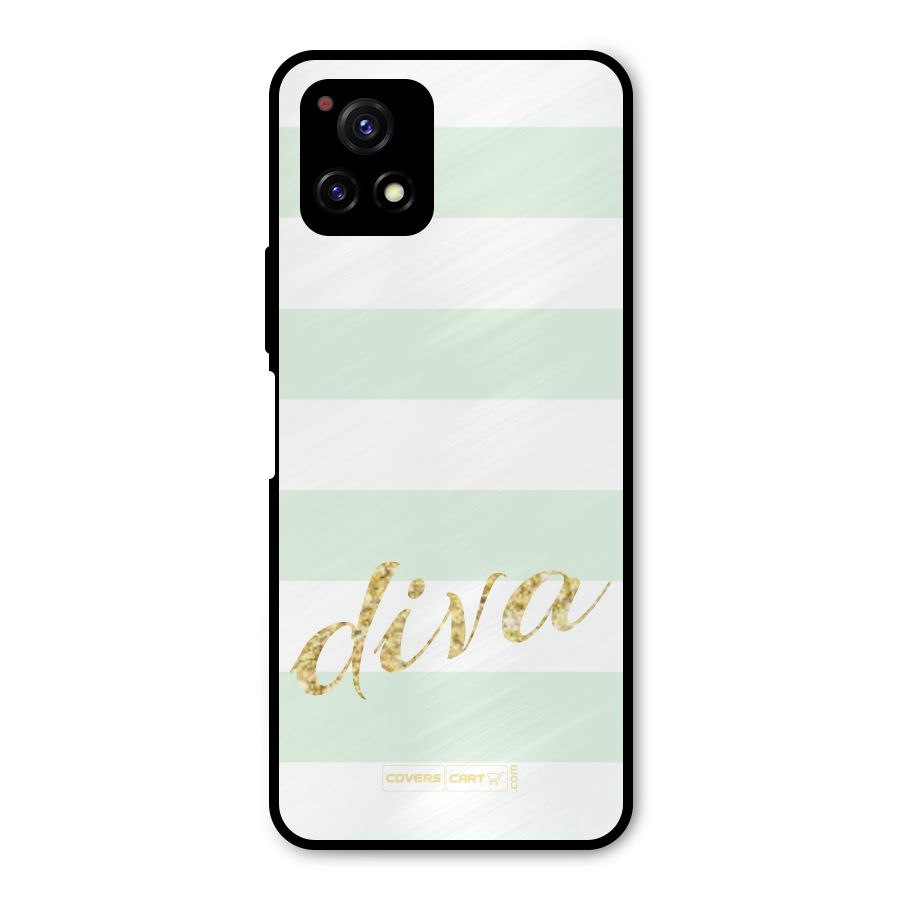 Diva Metal Back Case for Vivo Y72 5G