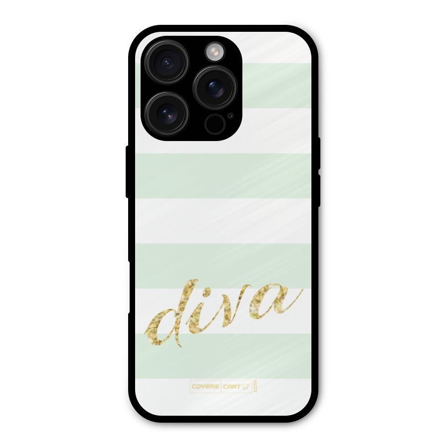 Diva Metal Back Case for iPhone 16 Pro