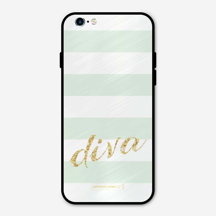 Diva Metal Back Case for iPhone 6 6s