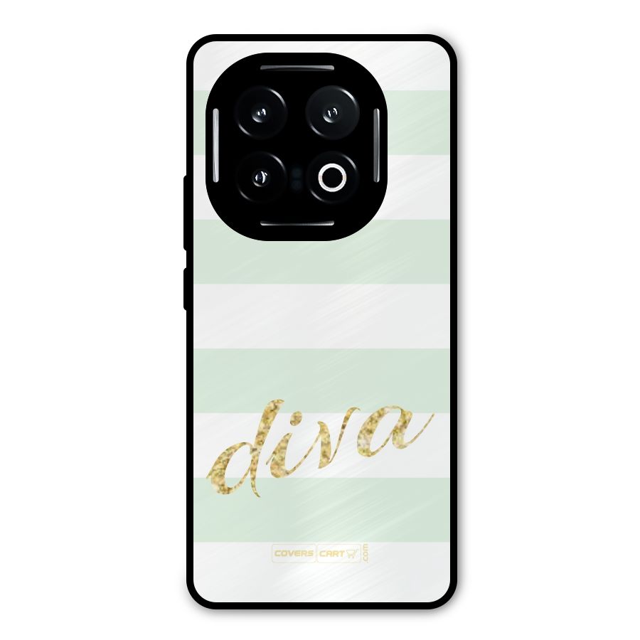 Diva Metal Back Case for iQOO 13