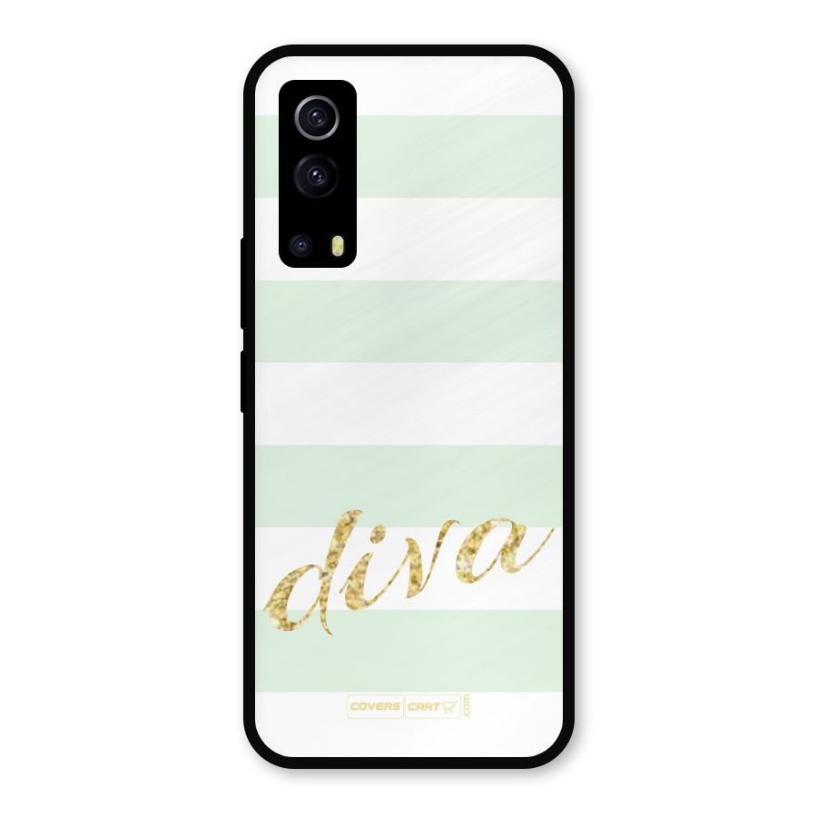 Diva Metal Back Case for iQOO Z3