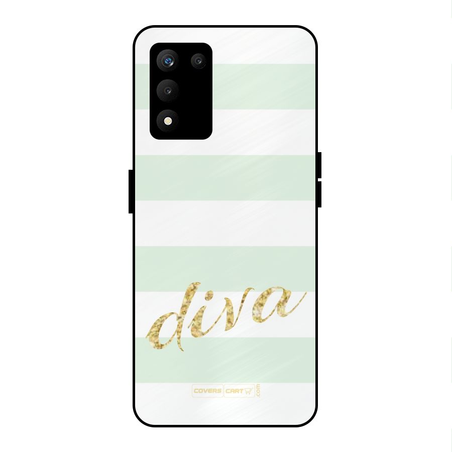 Diva Metal Back Case for realme 9 5G SE
