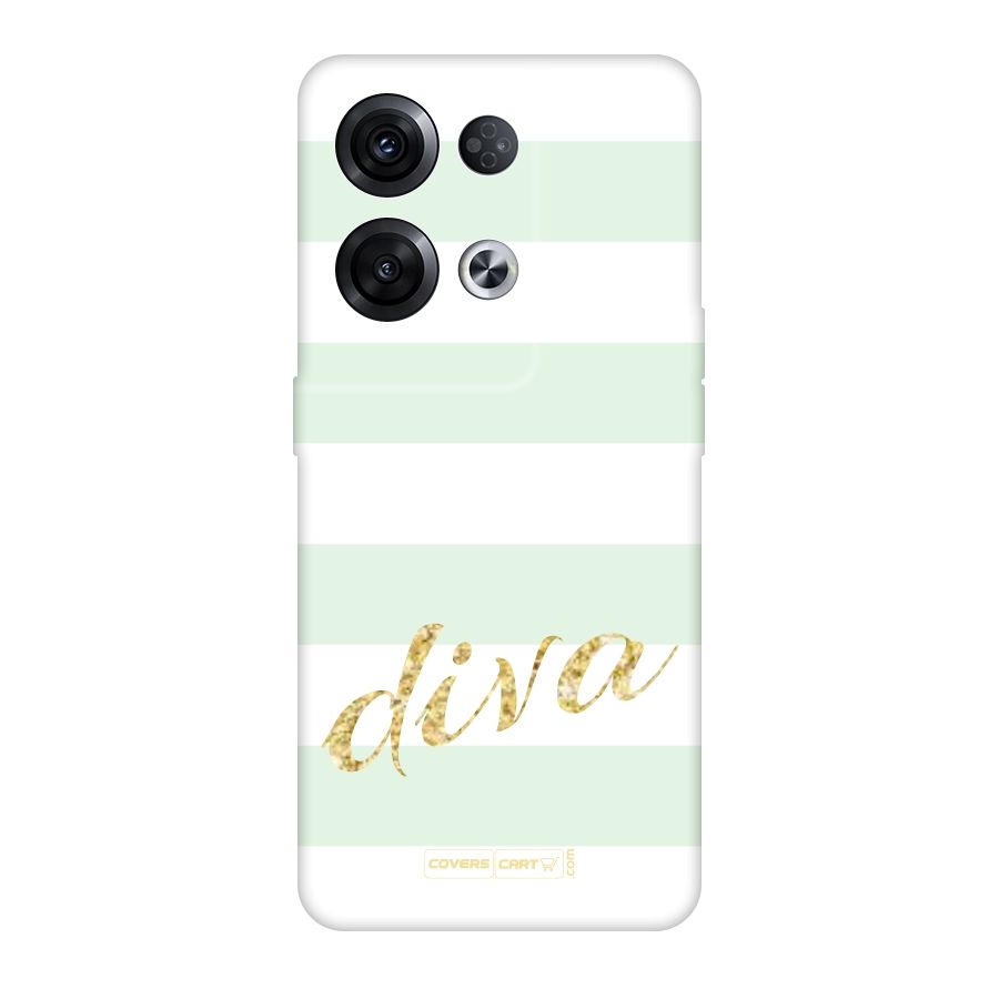 Diva Original Polycarbonate Back Case for Oppo Reno8 Pro 5G