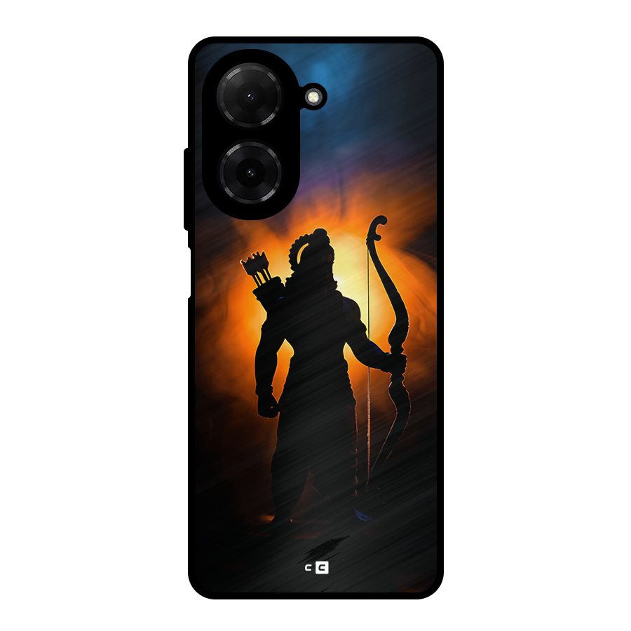 Divine Lord Metal Back Case for Redmi A5 4G