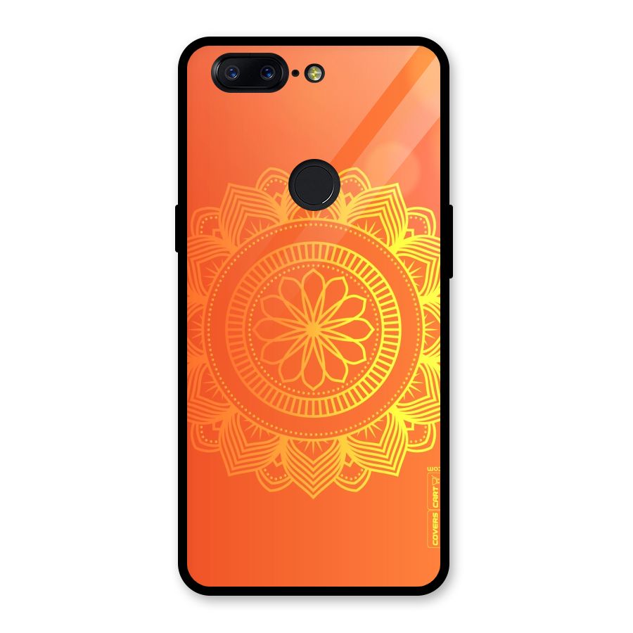 Diwali Rangoli Glass Back Case for OnePlus 5T