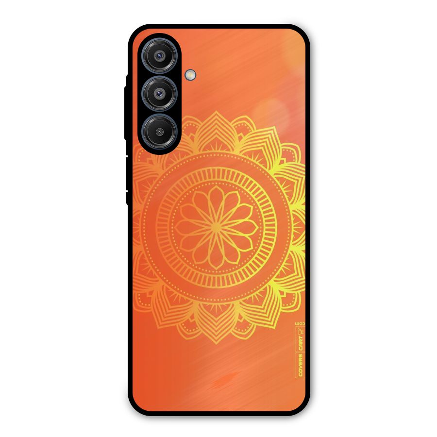 Diwali Rangoli Metal Back Case for Galaxy A16 5G