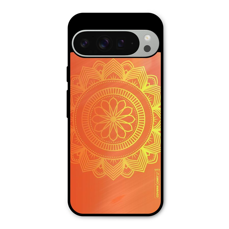 Diwali Rangoli Metal Back Case for Google Pixel 9 Pro XL