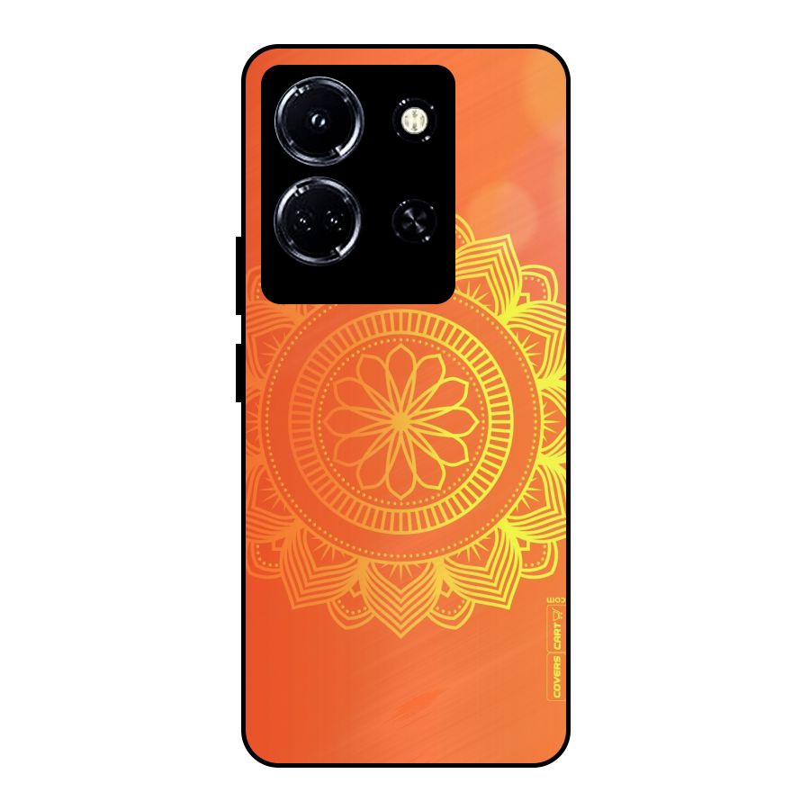 Diwali Rangoli Metal Back Case for Infinix Note 30 5G