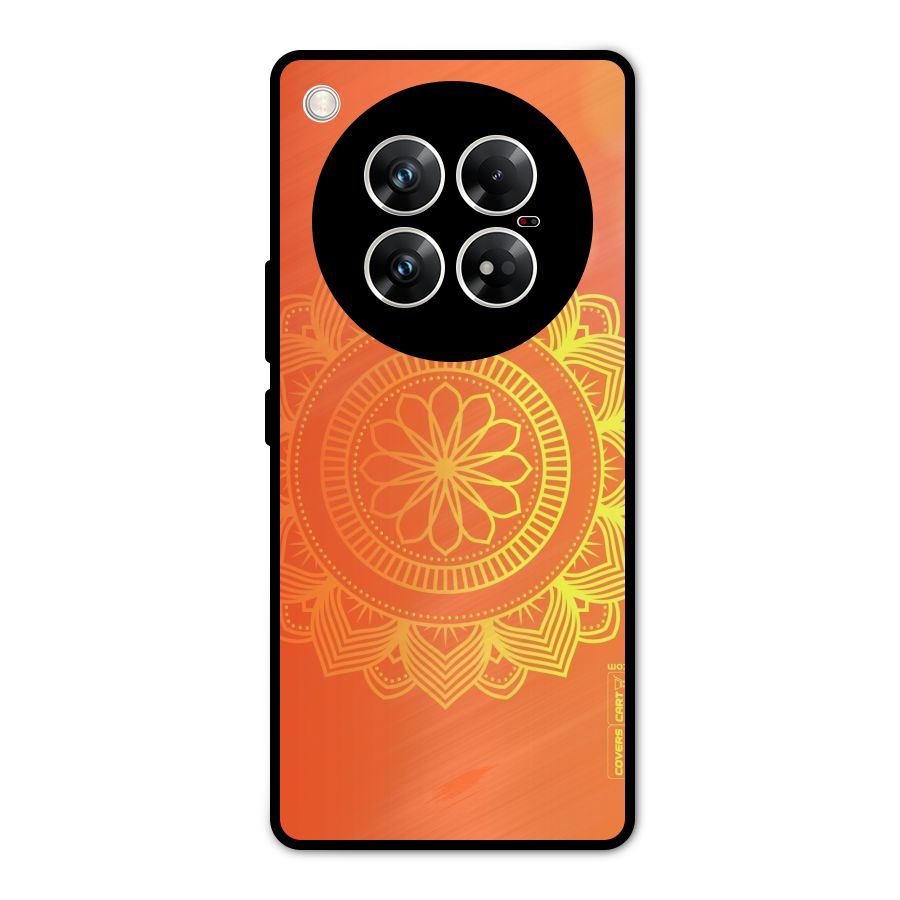 Diwali Rangoli Metal Back Case for Infinix Zero 40 5G