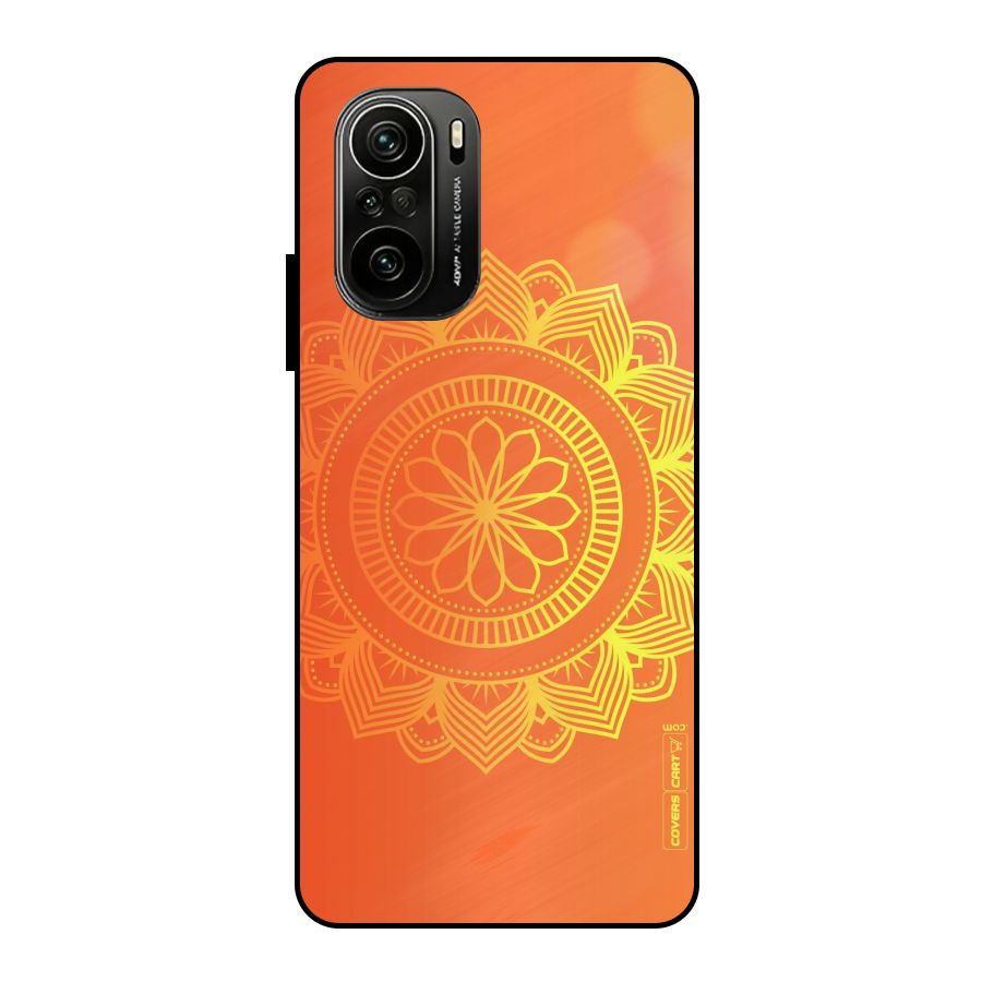 Diwali Rangoli Metal Back Case for Mi 11x