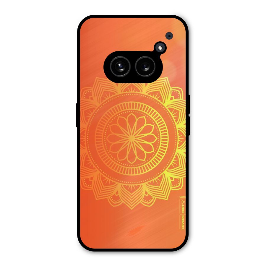 Diwali Rangoli Metal Back Case for Nothing Phone 2a Plus