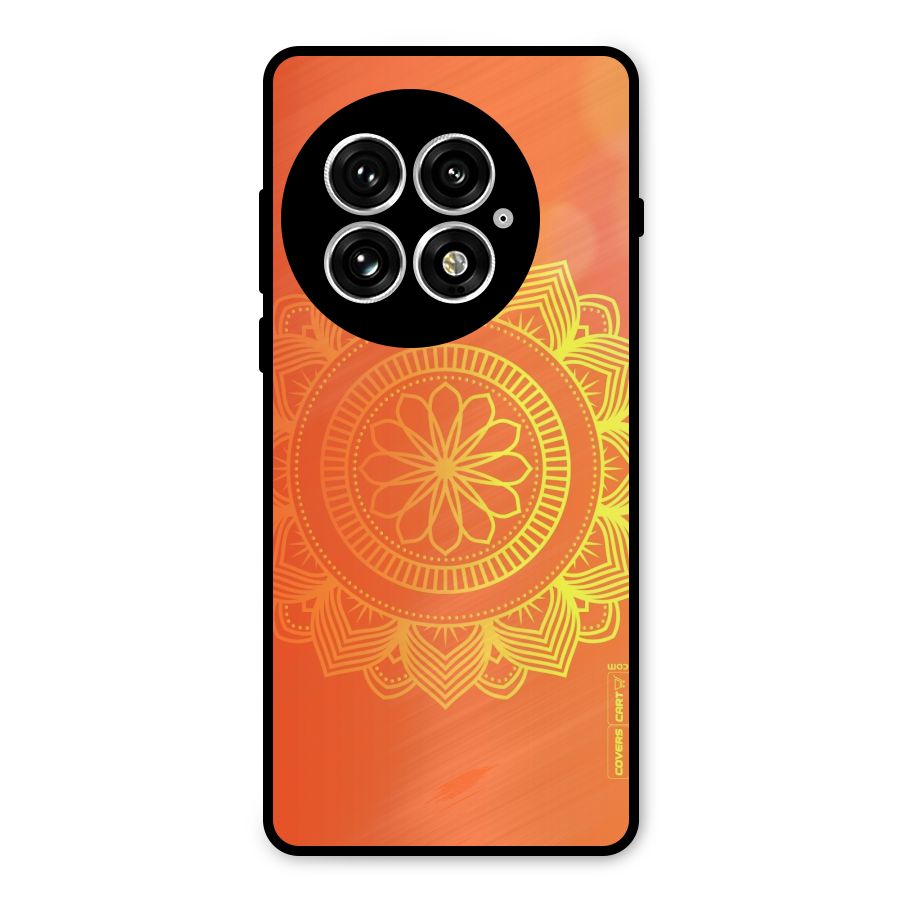 Diwali Rangoli Metal Back Case for OnePlus 13