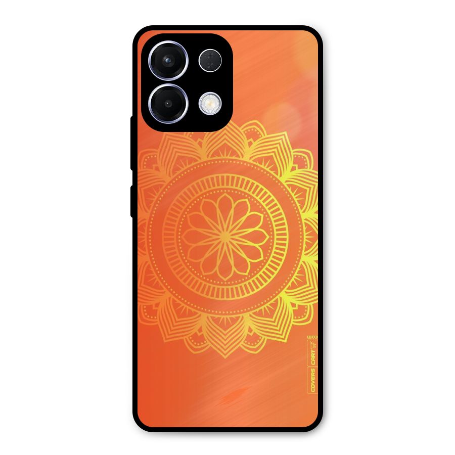 Diwali Rangoli Metal Back Case for Oppo K13