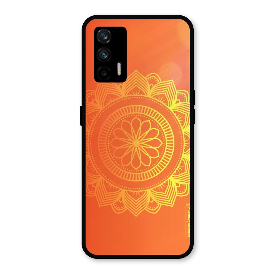 Diwali Rangoli Metal Back Case for Realme GT 5G