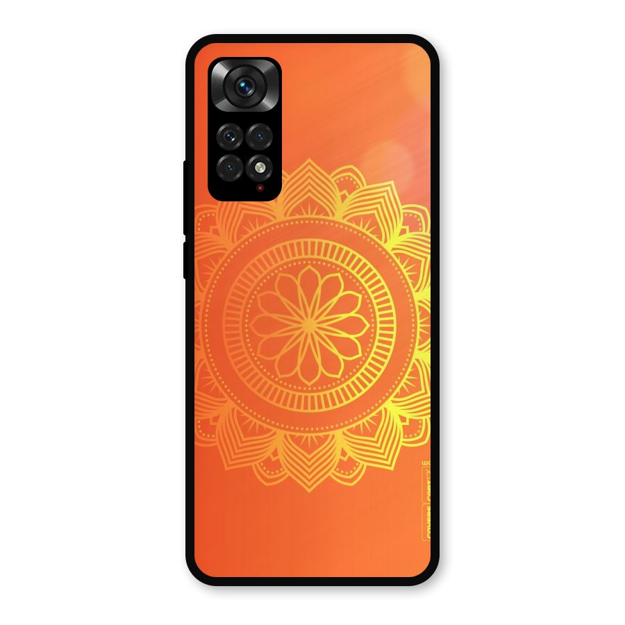 Diwali Rangoli Metal Back Case for Redmi Note 11s
