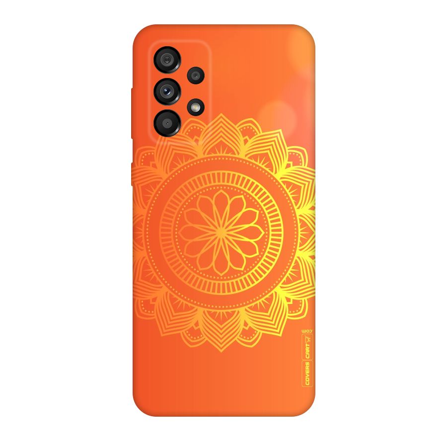 Diwali Rangoli Original Polycarbonate Back Case for Galaxy A73 5G