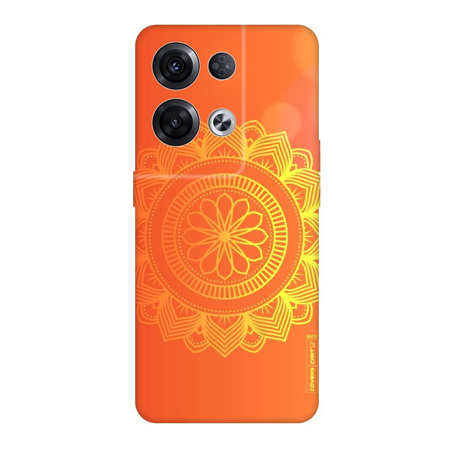 Diwali Rangoli Original Polycarbonate Back Case for Oppo Reno8 Pro 5G