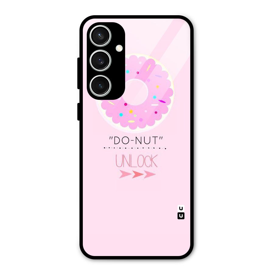 Do-Nut Unlock Glass Back Case for Galaxy S23 FE