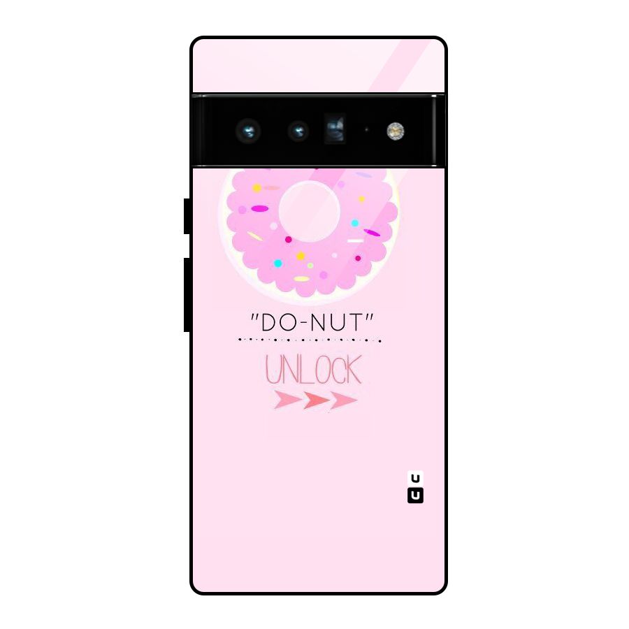 Do-Nut Unlock Glass Back Case for Google Pixel 6 Pro